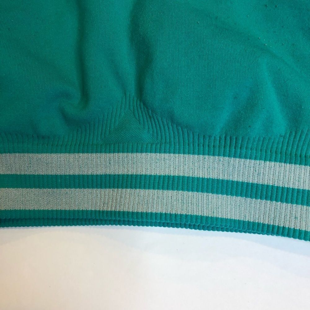 Green and gray racerback sports bra size 34 - Picture 3 of 8